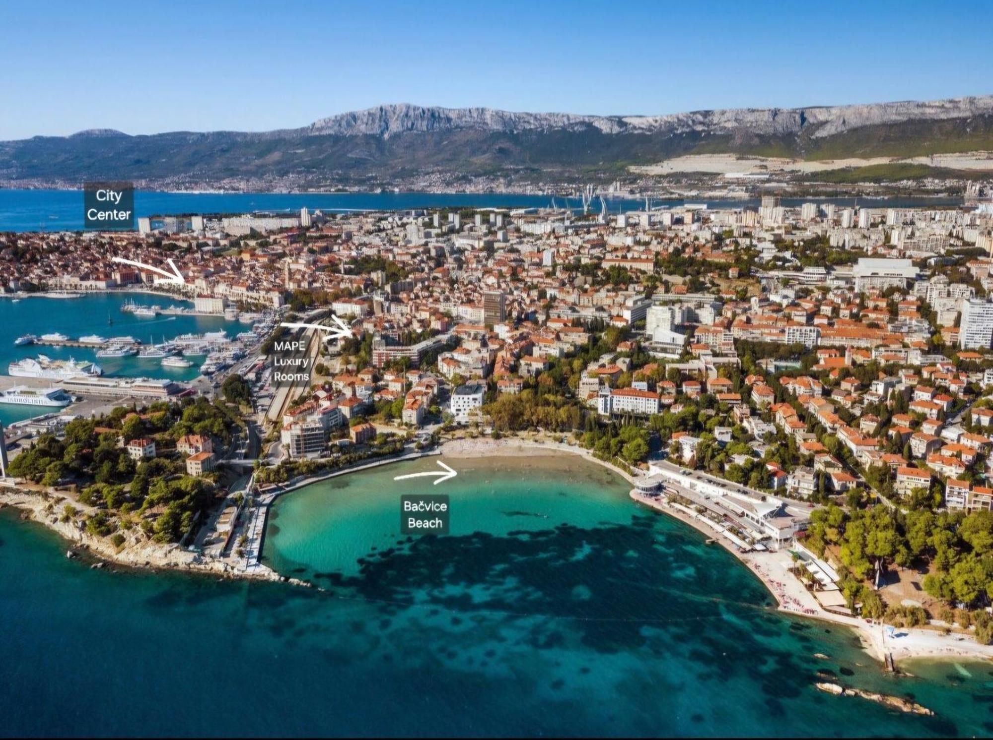 Ma Pe Luxury Rooms Σπλιτ Εξωτερικό φωτογραφία